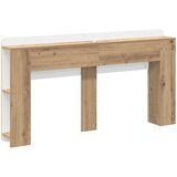  Glava kreveta s ormarićem Hrast artisan 160 cm | shoptok.hr