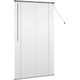 vidaXL Okenska roleta z zavesami Drugo Temno siva 105 x 175 cm Aluminij | Shoptok.si