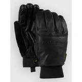 Treeline Leather Rokavice true black