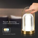  LED prigušiva stona lampa LED/1W/5V 3000-6000K 1800 mAh zlatna | Eponuda.com
