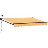 vidaXL Električna retraktabilna tenda Pijesak - Antracit Pijesak 2 5 x 2 m | shoptok.hr