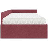 Kotni okvir postelje z matrico Drugo 2 pcs Rdeča blago, (5000121490) | Shoptok.si