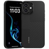 Benks Montage Magnetic Armor Pro kevlar metalni okvir 600D Case za iPhone 16 Plus crna | shoptok.hr