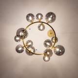  Brilagi - LED luster na sajli MILLA 15xG9/3W/230V zlatna/dimljena | Eponuda.com