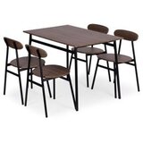 ModernHome OSLO jedilni set – miza in 4 stoli 110 × 70 cm | Shoptok.si