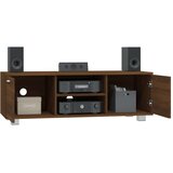 TV omarica rjavi hrast 120x40,5x35 cm inženirski les | Shoptok.si