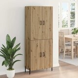  Highboard Umjetnički hrast 69,5 x 34 x 180 cm Konstruirano drvo | shoptok.hr