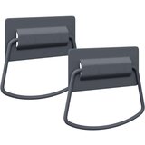  Ručke za ormariće 2 pcs Antracit 85 x 45 mm Metal | shoptok.hr
