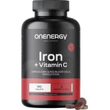 Željezo + vitamin C (Iron + Vitamin C) - 180 tabl.