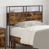 vidaXL Skladiščni naslon Dimljen hrast 100 cm Konstruiran les | Shoptok.si
