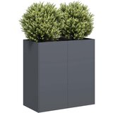 vidaXL Sadilnik Antracit 80x40x80 cm Hladno valjano jeklo Cene