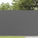  Vrtna ograda dvostrana siva 1,8x3 m PVC | shoptok.hr