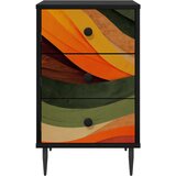  Noćni ormar BONN Crni hrast 36 x 33 x 61 cm Konstruirano drvo | shoptok.hr