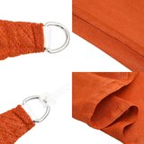  Senčno jadro 160 g/m² oranžno 2x2,5 m HDPE, (20965096) | Shoptok.si