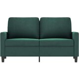 vidaXL Dvosjed tamnozeleni 120 cm baršunasti | shoptok.hr