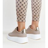 Karino Dark beige leather sneakers | shoptok.hr