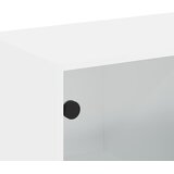  Zidni ormarić sa staklenim vratima bijeli 68,5 x 37 x 35 cm | shoptok.hr