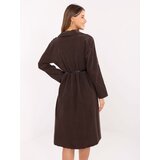 Italy Moda Dress-MI-SK-92400.17-dark brown | Shoptok.si