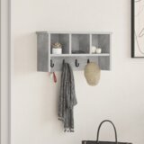  Nadwyčajna obešalnik za plašče Betonsko siva 50 x 16 x 26 cm, (5000200768) | Shoptok.si