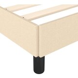  Posteljni okvir krem 140x200 cm blago, (20600937) | Shoptok.si