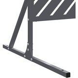  Zaslon za privatnost 100 x 50 x 180 cm Čelik Antracit | Eponuda.com
