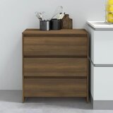 vidaXL Komoda boja smeđeg hrasta 70 x 41 x 75 cm od iverice Cijene