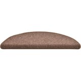  Tepisi za stepenice 15 kom smeđi 56 x 17 x 3 cm | shoptok.hr