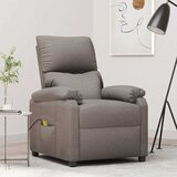  fotelja od tkanine smeđesiva | shoptok.hr
