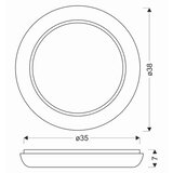 Lesnina XXXL STROPNA LED-SVETILKA Gilly 1850 lm 4000 K | Shoptok.si