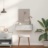  Toaletni stol s ladicama Siva 60 x 40 x 70 cm Konstruirano drvo | shoptok.hr