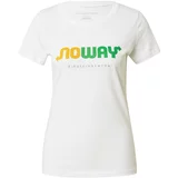 EINSTEIN & NEWTON Majica 'No Way' rumena / zelena / bela