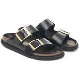 Birkenstock Sneakers Arizona Droplet Buckle Natural Leather Patent High-Shine Black EUR 36 | Shoptok.si