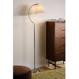 Jotex Bela/v sijajno srebrni barvi tekstilna stoječa svetilka (višina 165 cm) Celie – | Shoptok.si