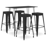  5-dijelni barski set crni | shoptok.hr