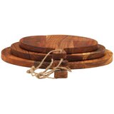  Daska za rezanje 3 kom od masivnog bagremovog drva | shoptok.hr