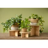 Esschert Design Stojalo za cvetlične lonce iz bambusa ø 18 cm – | Shoptok.si