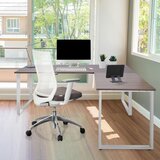 MID.YOU Kotna Pisalna Miza Workspace Xl I, Siva | Shoptok.si
