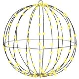  Lopta 2 kom. Topla bijela 50 x 50 x 52 cm Metal 320 LED lampica | shoptok.hr