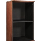 vidaXL Strani šal s predalom s polico s shranjevanjem z vrati Rjava 38 x 33.5 x 160 cm | Shoptok.si