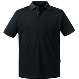 RUSSELL Czarna koszulka męska polo Pure Organic Cene