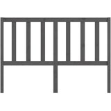  Uzglavlje za krevet sivo 156 x 4 x 100 cm od masivne borovine | shoptok.hr