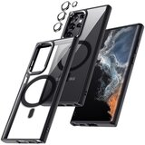 INORCO Ultra magnetna torbica za telefon Samsung Galaxy S23 iz akrila + TPU prozornega ovitka proti padcem, (22035636) Cene