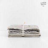 Linen Tales Bež lanena otroška odeja 140x200 cm – Linen Tales Cene