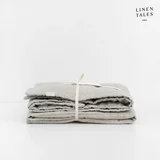 Linen Tales Bež lanena otroška odeja 140x200 cm – Linen Tales
