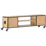 TV ormarić 130 x 30 x 39 cm od masivnog drva manga | shoptok.hr