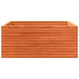  Vrtna sadilica voštano smeđe boje 110x110x46 cm od borovine | shoptok.hr
