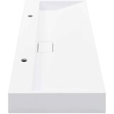 Umivalnik 120x46x11 cm mineralna litina/marmorna litina bel, (21409389) | Shoptok.si