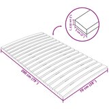  Zamjenske letvice za krevet sa 17 letvica 70x200 cm | shoptok.hr