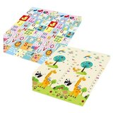 Baby Bear Origin BBO Sklopiva Podloga Za Igru Od Pene- Panda Giraffe (180X200X1Cm)