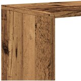 Sobna pregrada/regal za knjige 4 razina 131,5x29x131,5cm drveni | Shoptok.si
